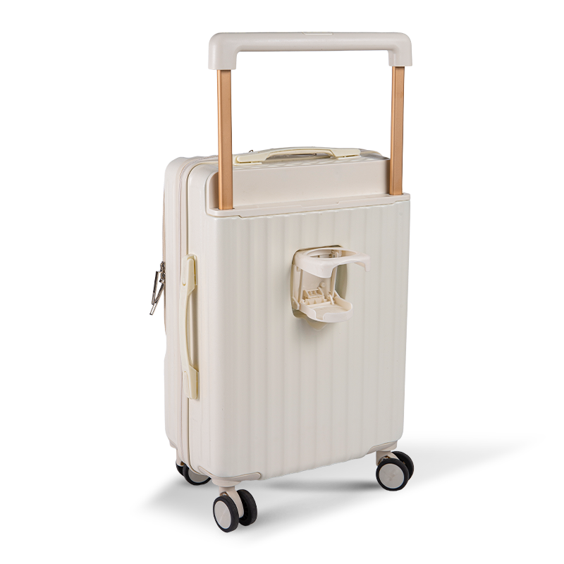 SGG trolley bagahe na may limang gulong, malaking kapasidad, pagbubukas ng harap, matibay, tahimik, naka -istilong maleta sa paglalakbay