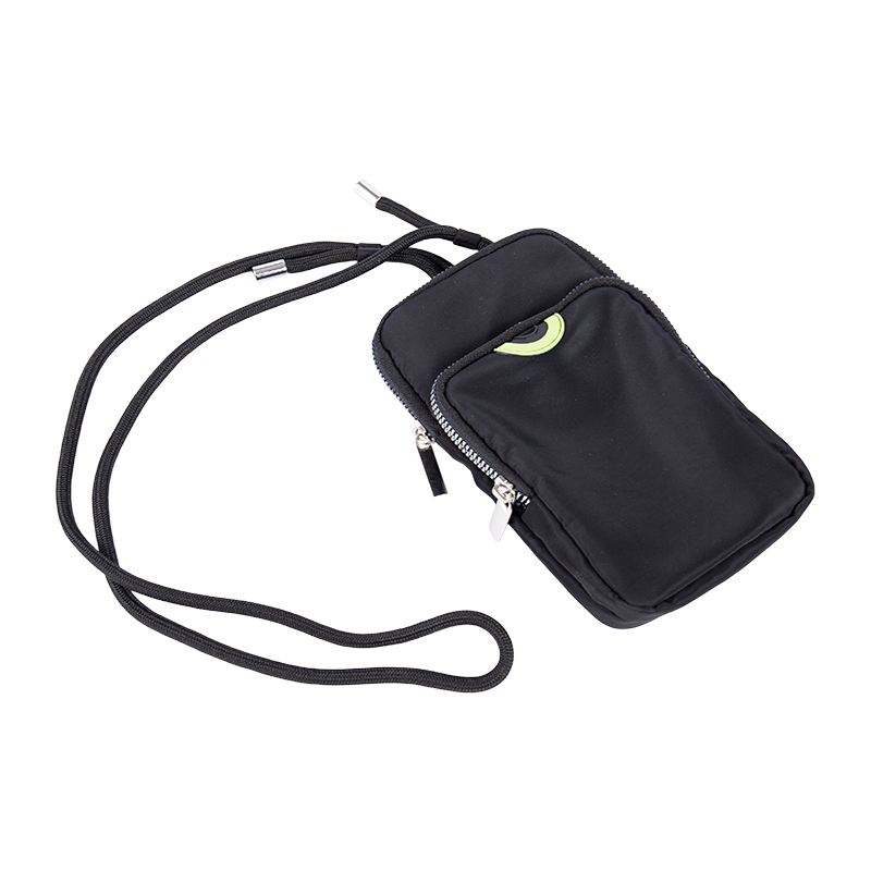 Navy Blue Crossbody Passport Bag