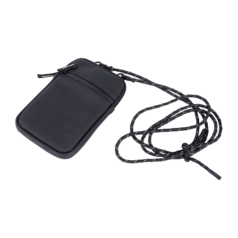 Navy Blue Crossbody Passport Bag