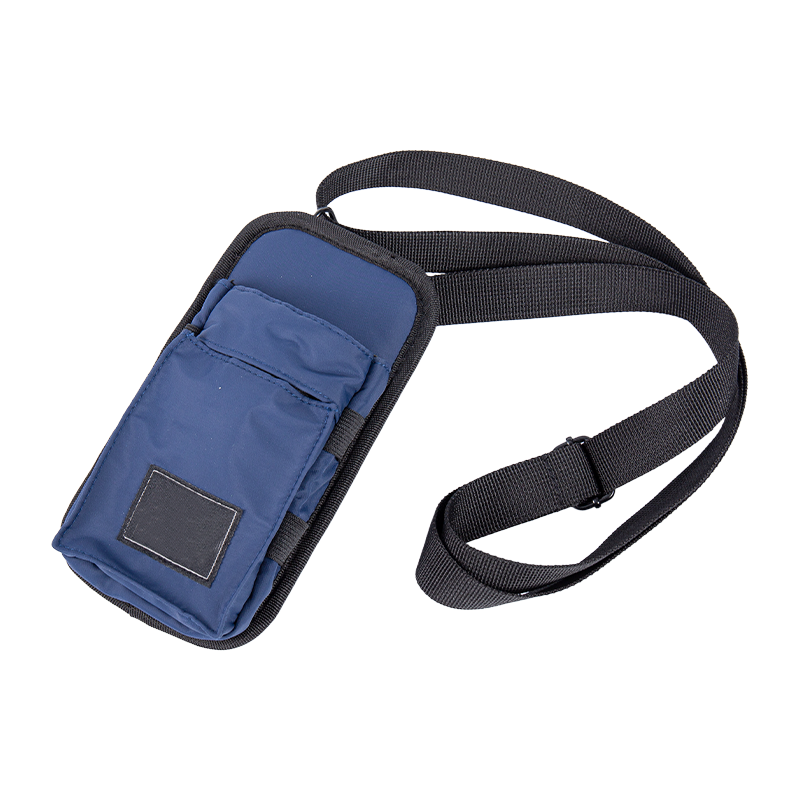 Navy Blue Crossbody Passport Bag